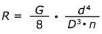 Formula spring constant 