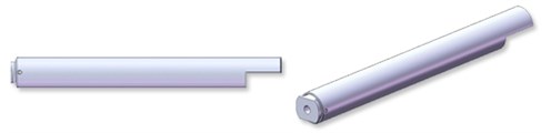 Stainless steel Locking tube with gas spring