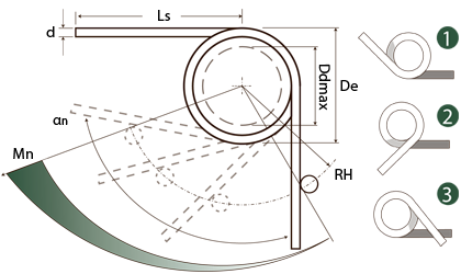 Technical drawing - T016-210-125L